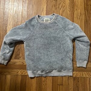 Dylan, fuzzy faux fur sweatshirt. Size small